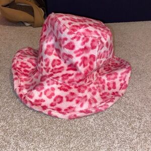 Elope Birthday Hats : Pink Cow Print Cowboy Hat